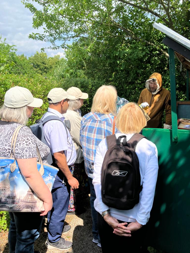Besuch bei den Bienen
